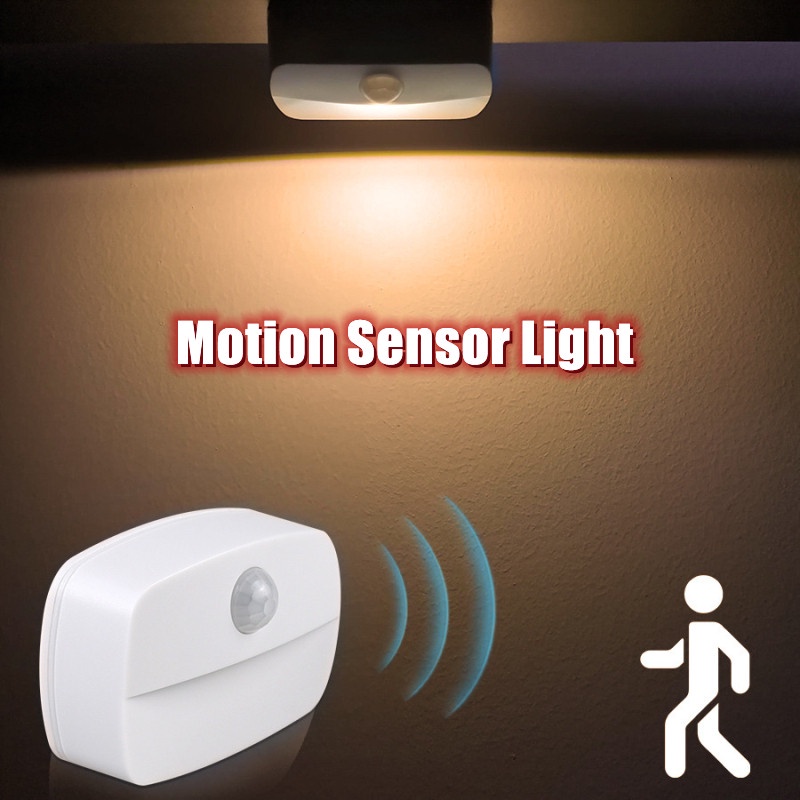 Motion Sensor Light Led Night Light Wireless Corridor Closet Stair Room ...