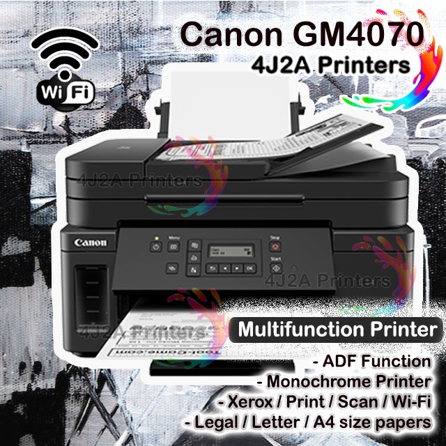 Canon Pixma GM4070 Monochrome All in One Printer | Shopee Philippines