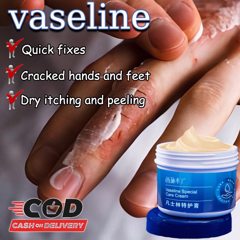 Vaseline for hard hot sale skin on feet