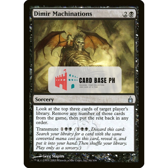 Dimir Machinations(Lightly Played) - Magic the Gathering Trading Card ...