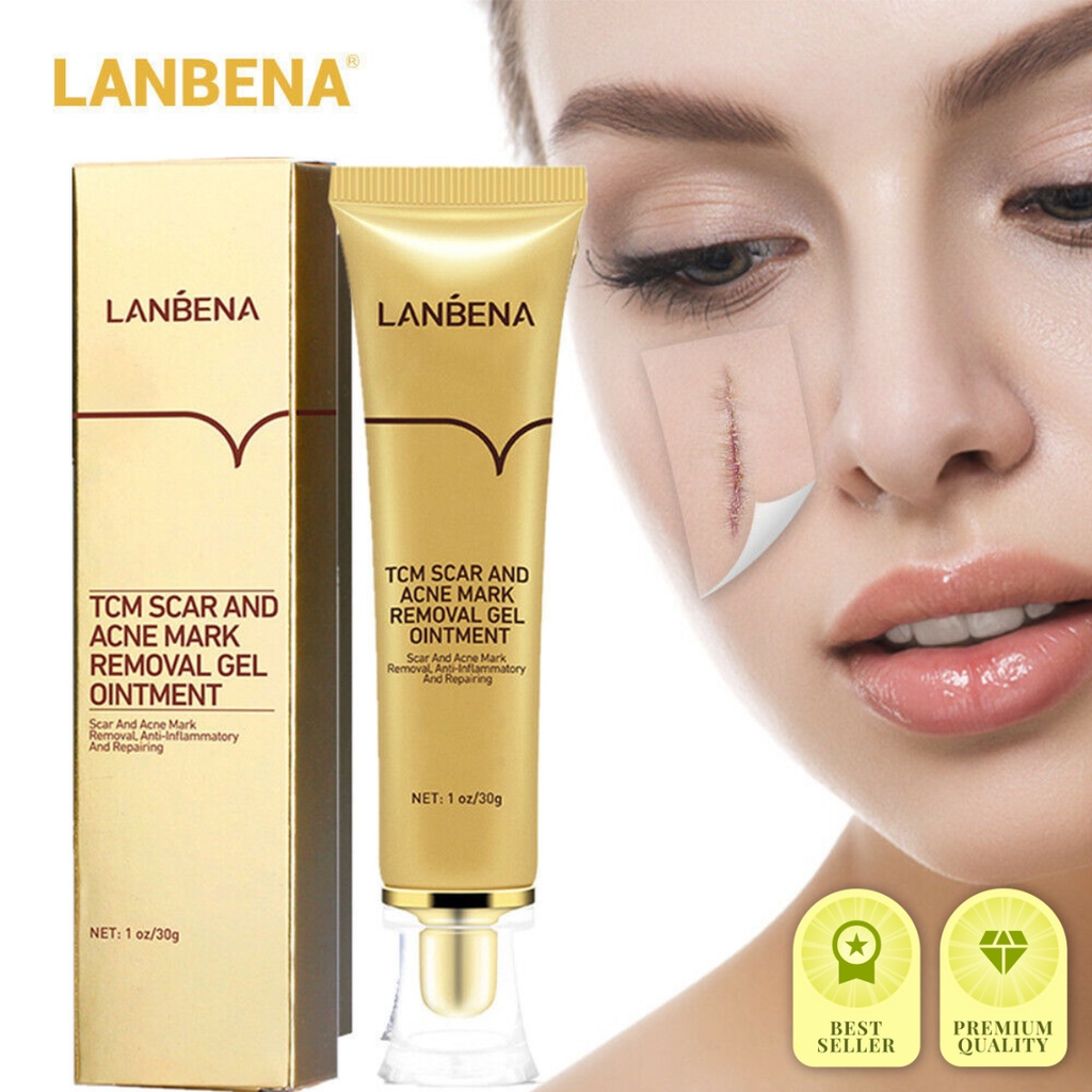 LANBENA TCM Scar Remover Gel Cream Stretch Marks Removal Ointment Acne ...