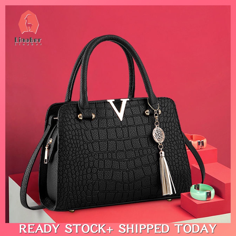 Women Handbag Solid Color Messenger Bag Women Bag PU Leather Bag