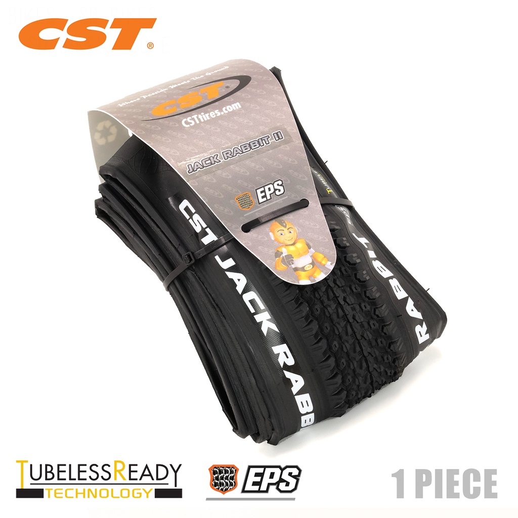 Cst Jack Rabbit X Tubeless Ready Foldable Bicycle Tires Piece