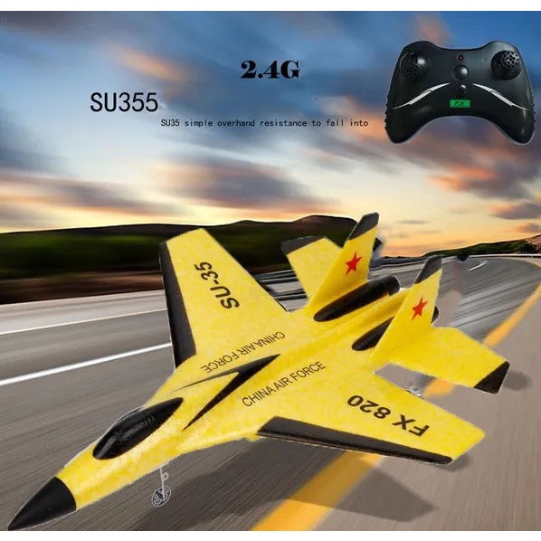 (VS) RC Foam Aircraft SU35 Plane 2.4G Radio Control Glider Remote