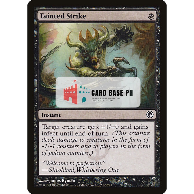 Tainted Strike - Magic the Gathering Trading Card | Shopee Philippines