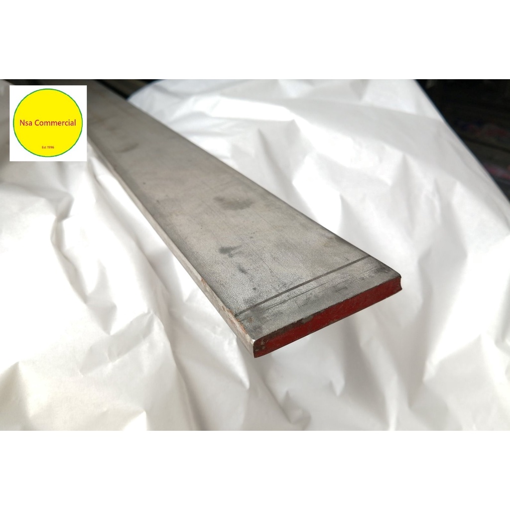 4140 Hot Rolled Normalized Steel Flat Bar - 3" Thick X 4" Wide X 8" Long