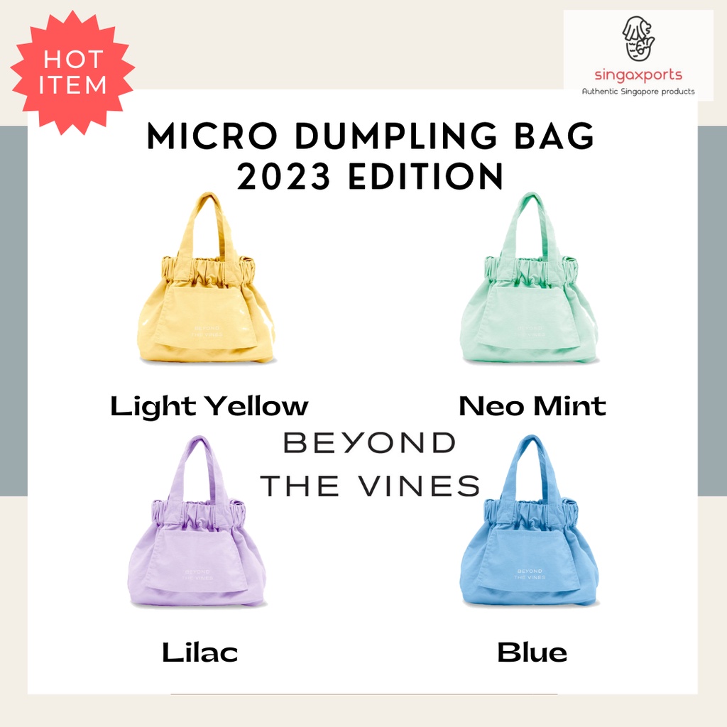 Beyond the Vines (BTV) | 2023 Edition Micro Dumpling Bag | Shopee ...
