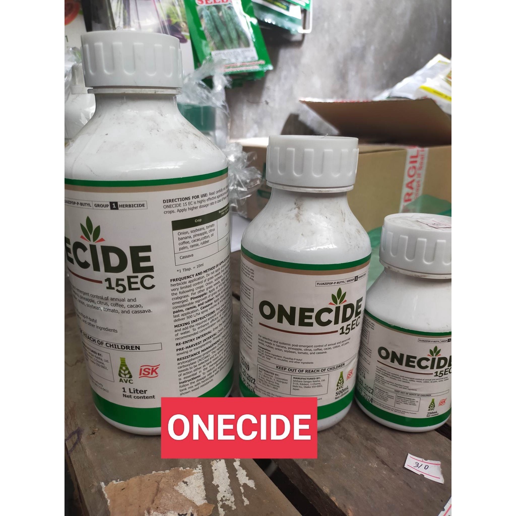 ONECIDE HERBICIDE FOR ALL CROPS 1 LITER/500ML AND 250ML Shopee