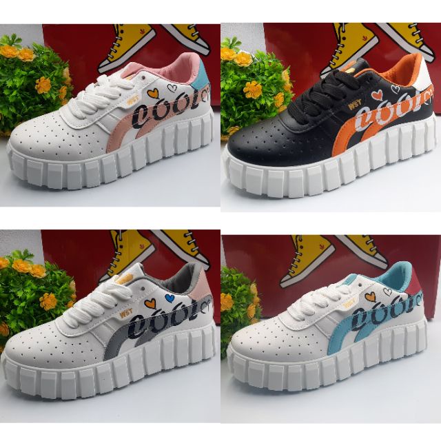 thick sole platform wedge rubber shoes for women size35 40
