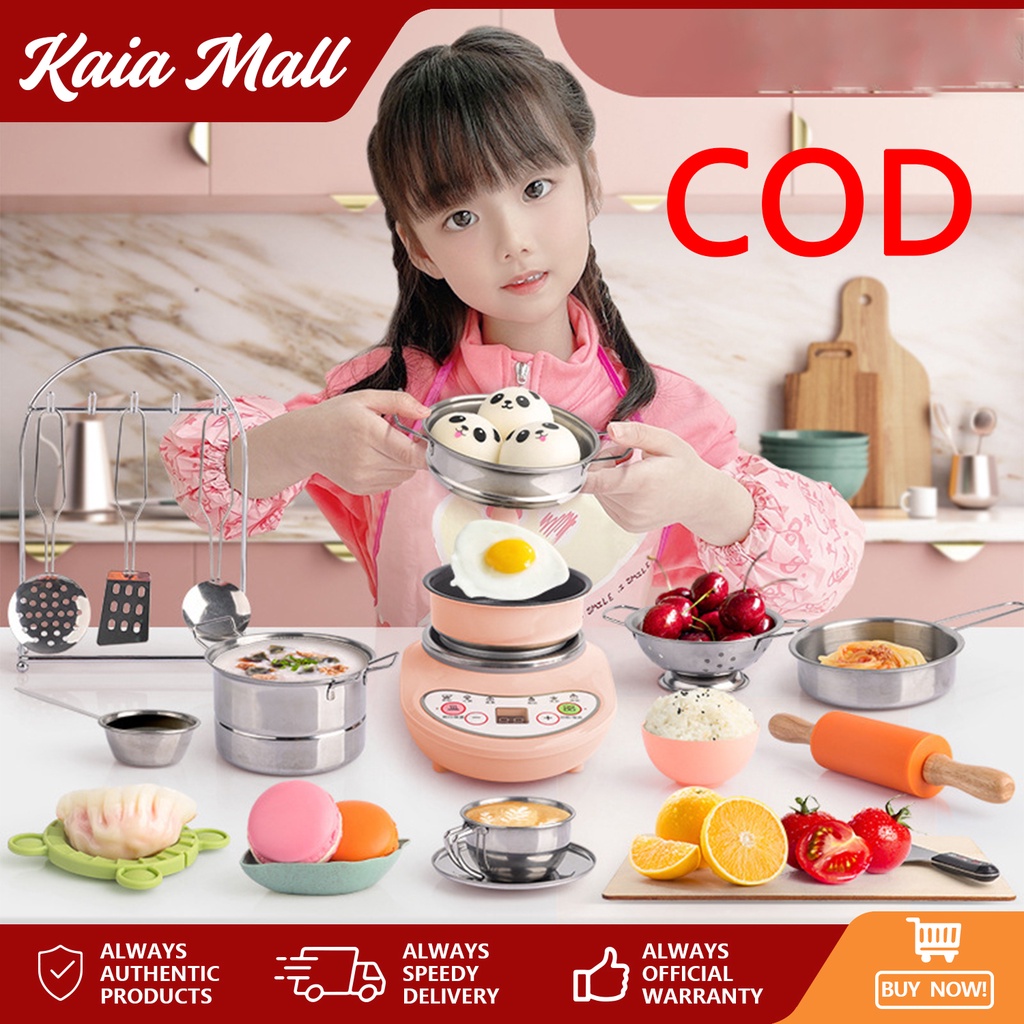 Kitchen Set Toys for Kids Girls Kitchen set toys Mini Cooking Set For