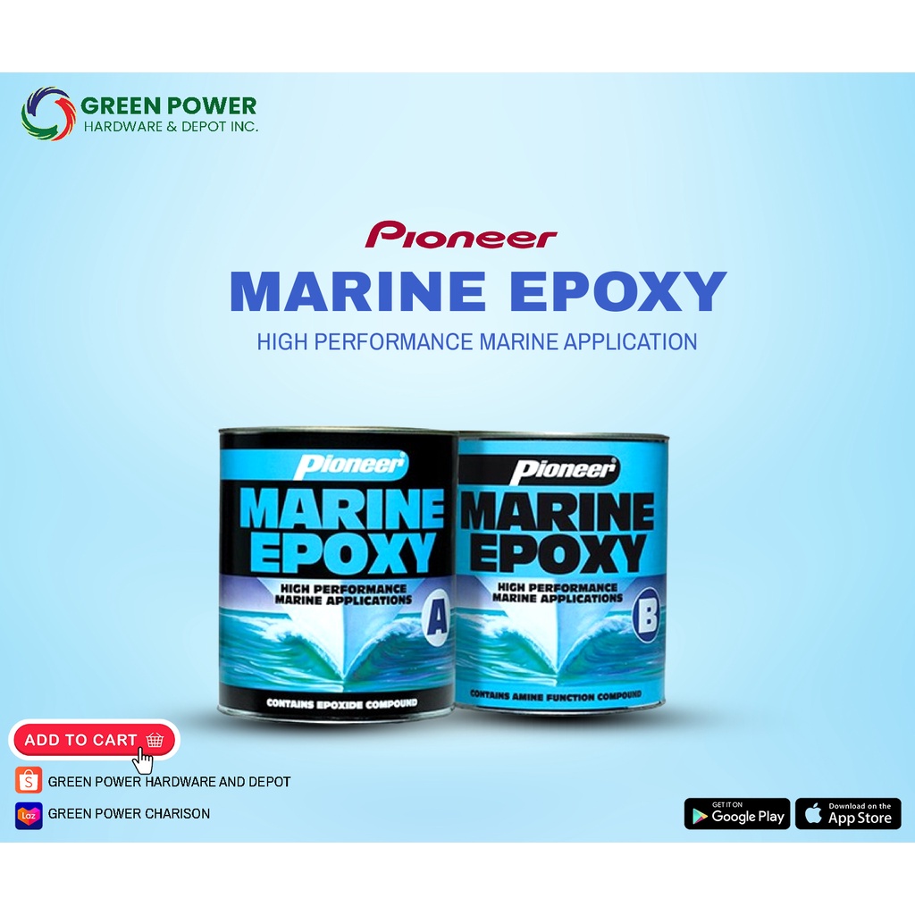 Pioneer Marine Epoxy (A&B) | Shopee Philippines