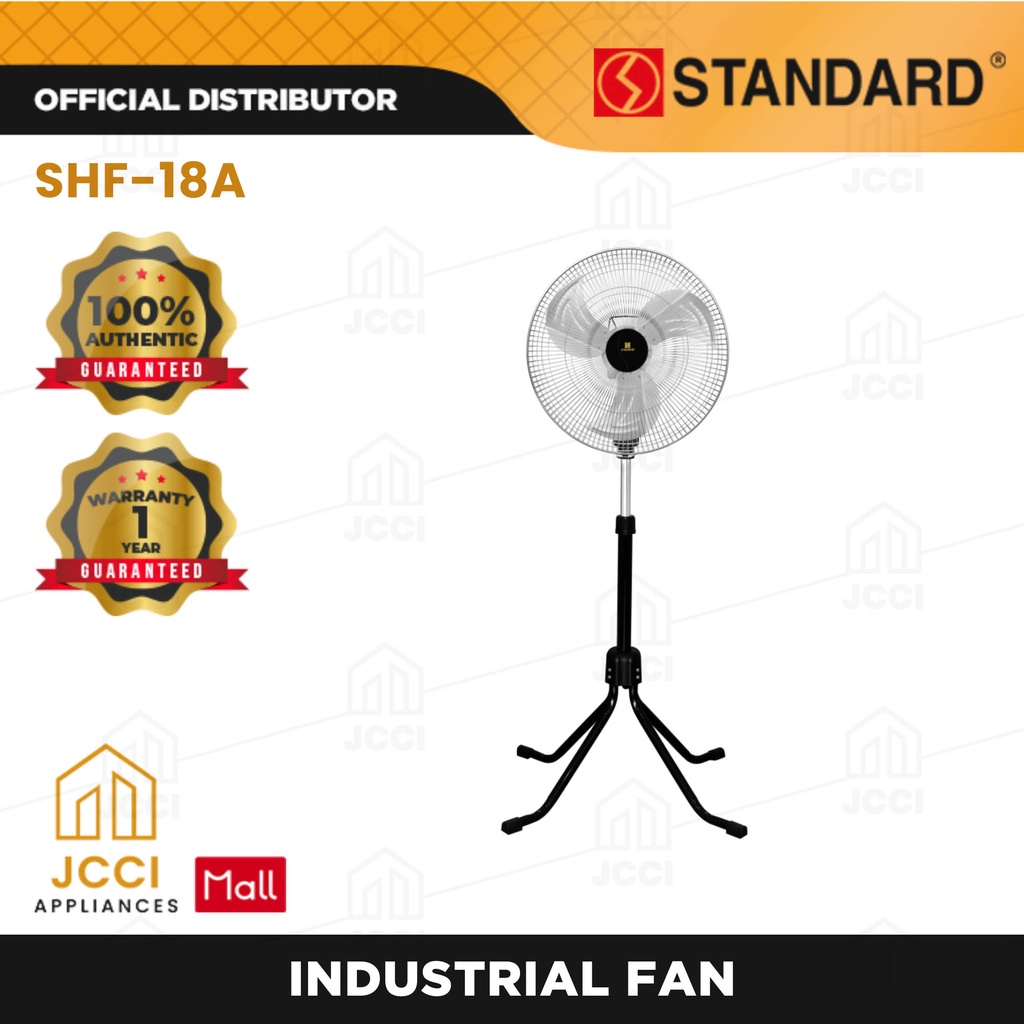 Standard Industrial Stand Fan Powerful Motor SHF 18A Shopee Philippines