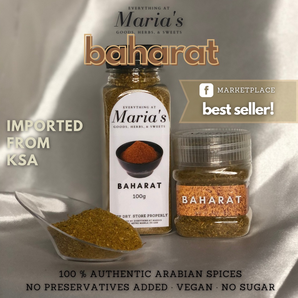 Baharat Seven Arabic Spice Mix Authentic and Imported Sold in