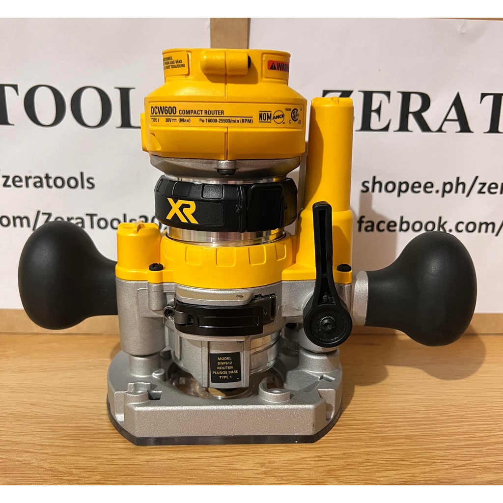 DEWALT 20V Max XR LithiumIon Cordless Brushless Compact Router with