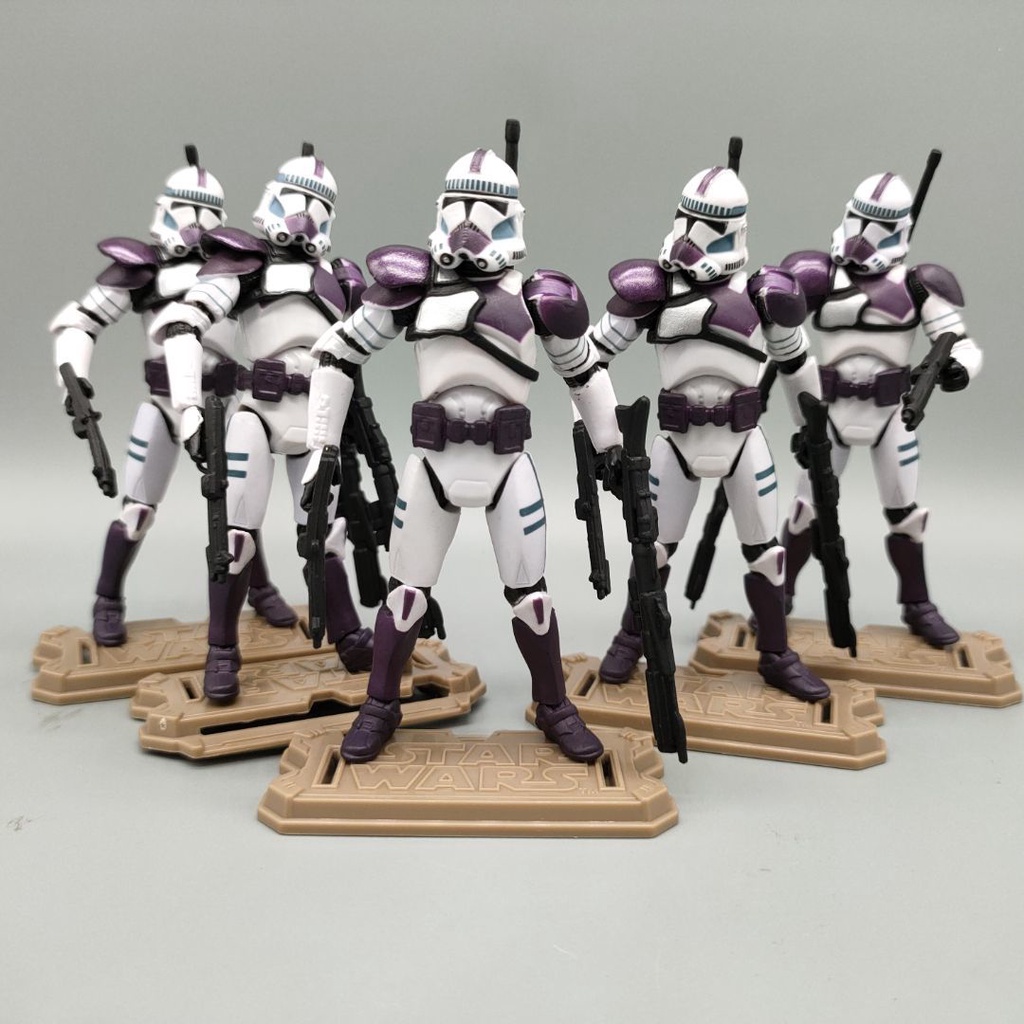 Star Wars Stormtrooper 187 Corps Purple Imperial Commando White Soldier ...