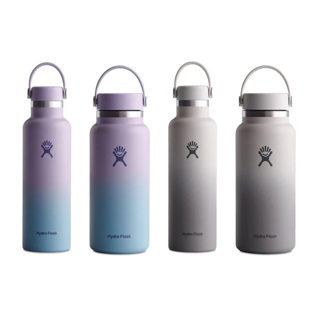 Hydro Water Bottle Polar Ombre Edition Aurora Flask Standard Mouth with ...