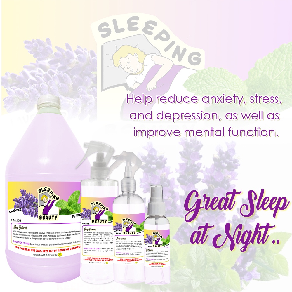 Sleeping Beauty Sleeping Inducer Spray 100ml Lavender & Peppermint ...
