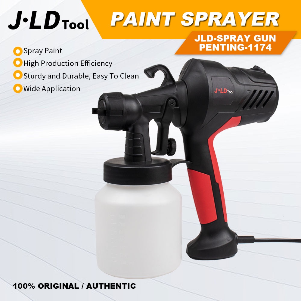 JLD 500W Electric Spray Paint Gun 32000RPM Spray Gun For Painting 1147