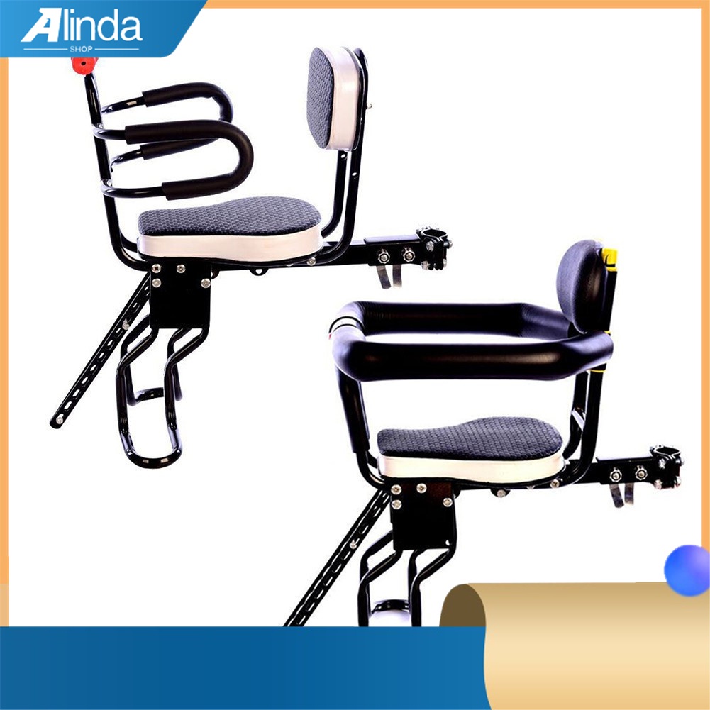 Children Bike Seat Bicycle Front Mount Baby Carrier Seat With Handrail