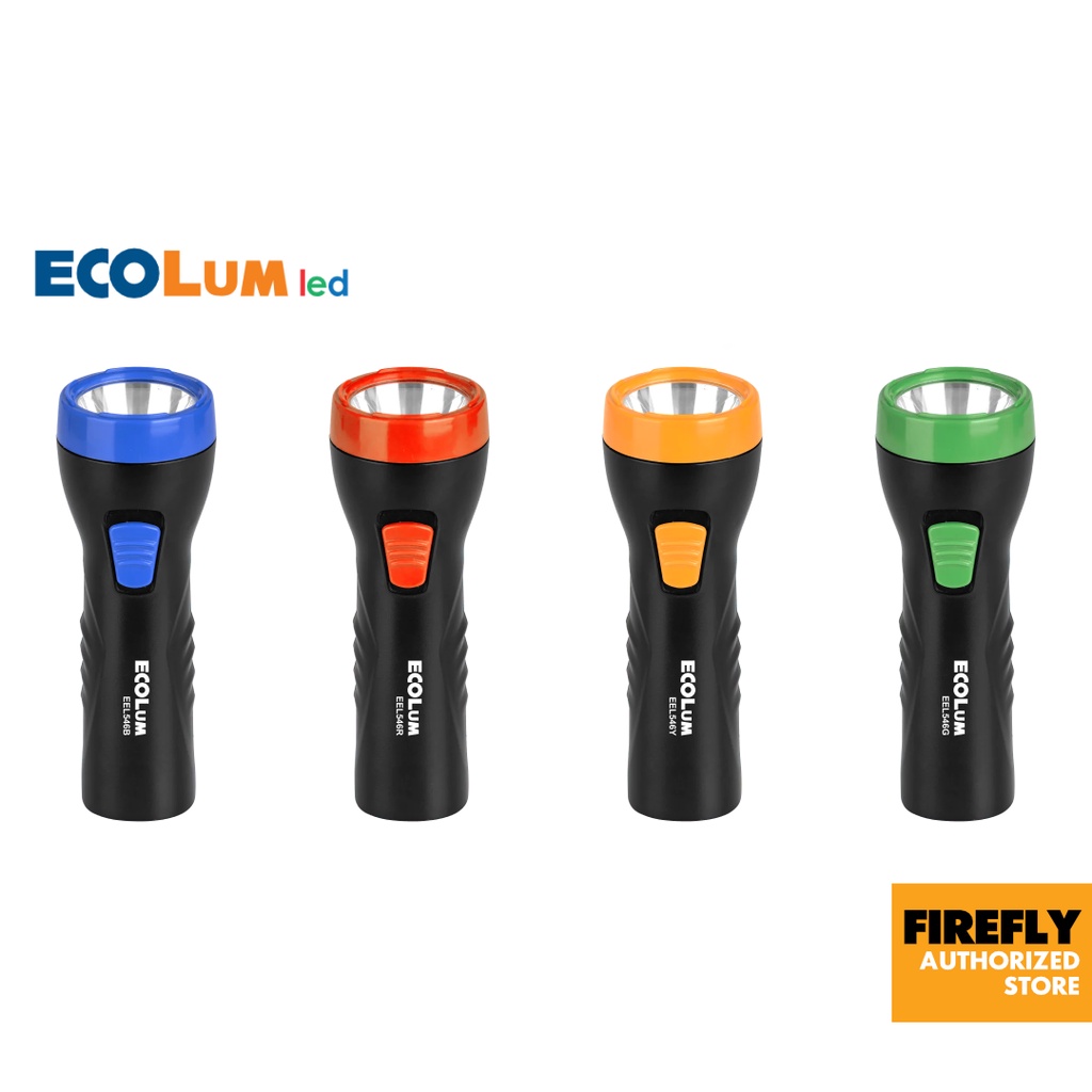 Ecolum Handy Rechargeable LED Flashlight | Shopee Philippines