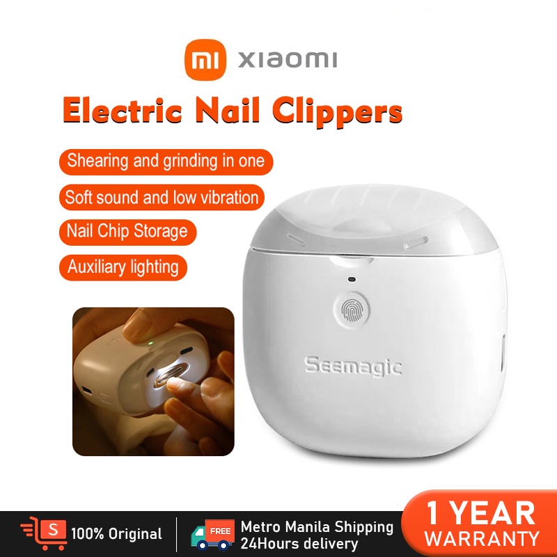 Xiaomi Electric Nail Clippers Antisplash Nail Trimmer For Baby and
