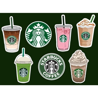 50 pcs STARBUCK'S COFFEE STICKERS, GREAT SET, Laptop-Water Bottle-Phone, Car