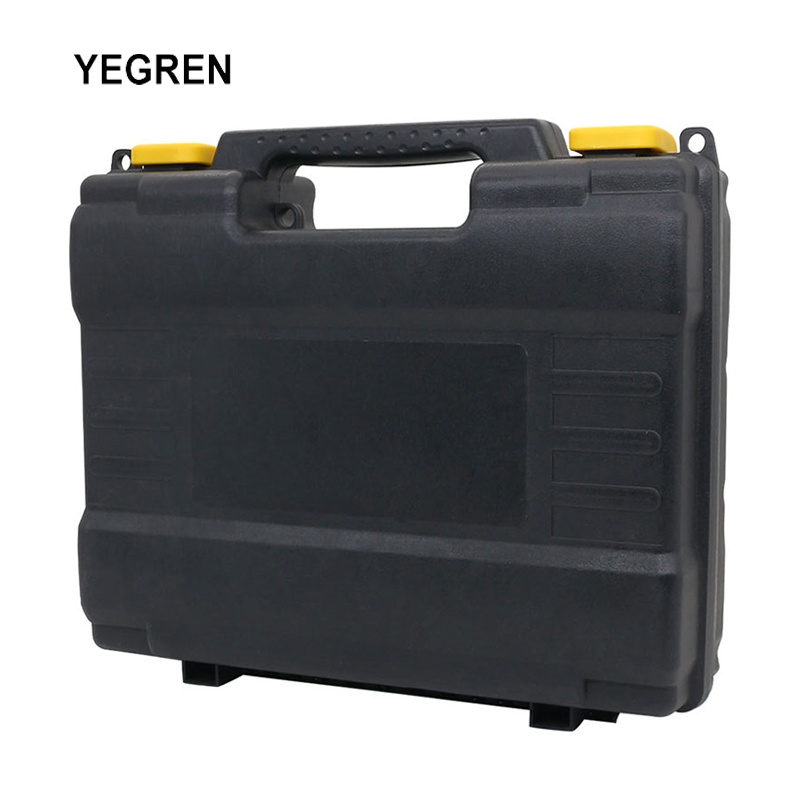 Simple Electric Drill Toolbox Portable Plastic Tool Case Compact