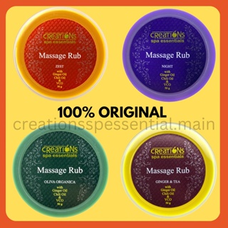 Creations Spa Sleep 50g Essentials Massage RubNight / Violet