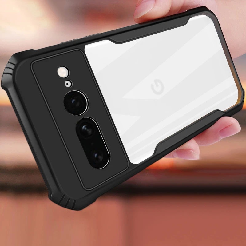 Casing Google Pixel 7 Pro Case Hard Hybrid Shockproof Slim Crystal ...