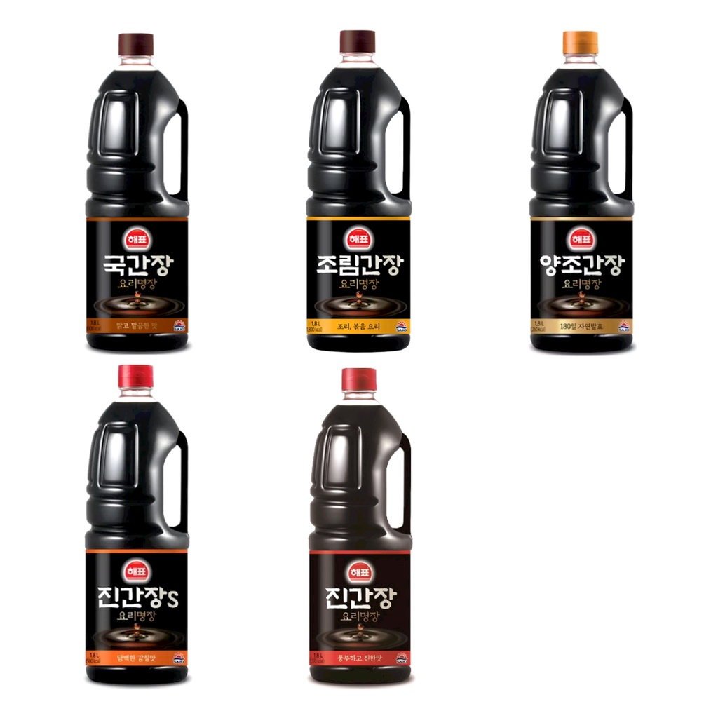Sajo Korean Soy sauce 1.8L (Brewed, Braised, Soysauce S, ) Shopee