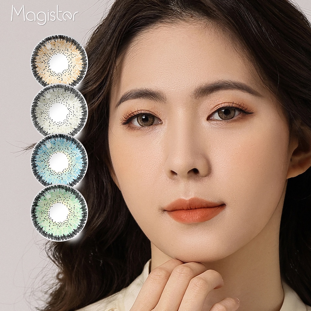 Magister Contact Lens Bloom Seires Soft Color Eyes Contacts Cosmetic
