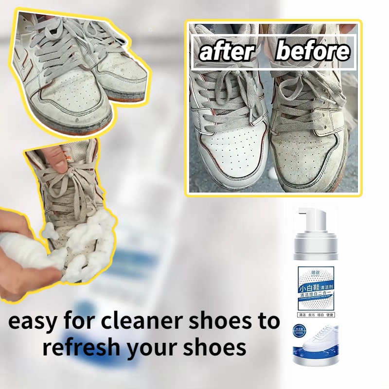 White Shoe Cleaner Brightener Cleaning Shoe Cleaner For White Shoes ...