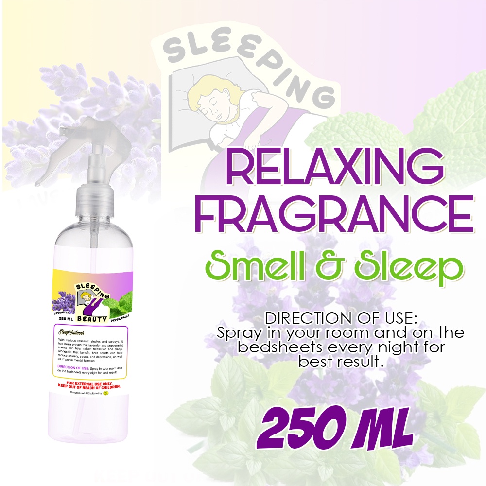 Sleeping Beauty Sleeping Inducer Spray 250ml (Pampahimbing ng tulog ...