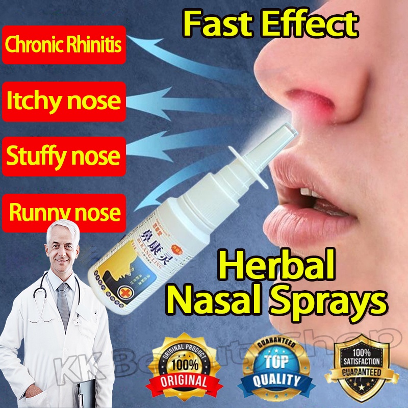 Nasal Sprays Chronic Rhinitis Sinusitis Spray Relieve Stuffy Nose Runny