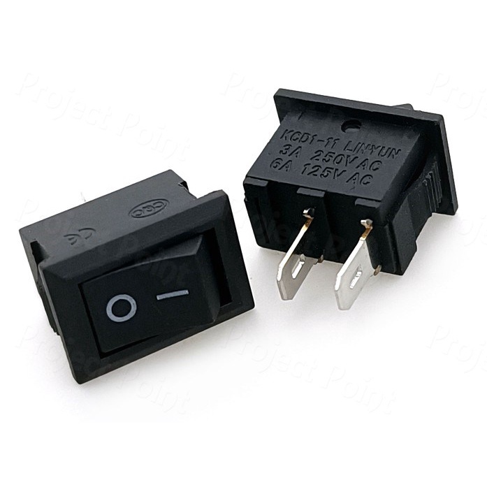 KCD1 2PIN Switch ON/OFF power switches 6A SPST High Quality 2-Pin ...