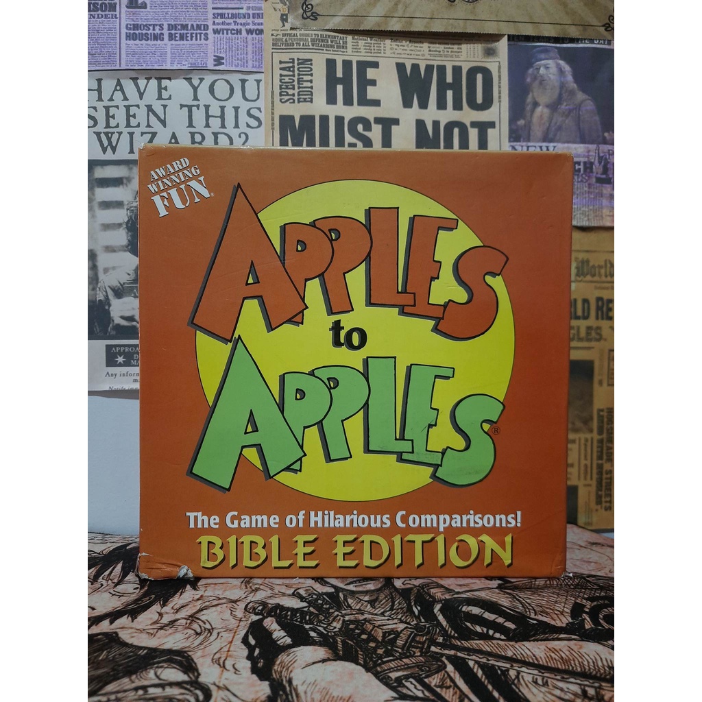 Mattel Games Apples to Apples Bible Edition (The Game of Hilarious