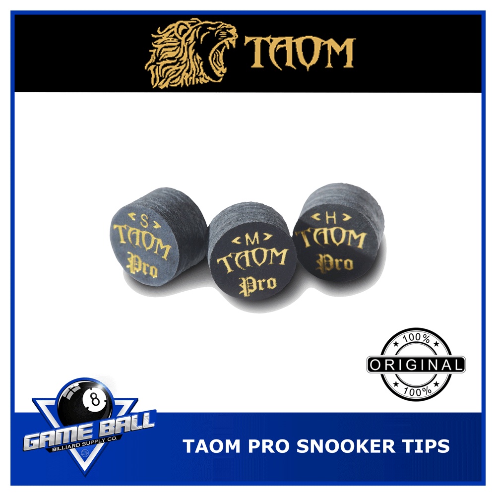 TAOM PRO SNOOKER CUE TIP (S/M/H) Shopee Philippines