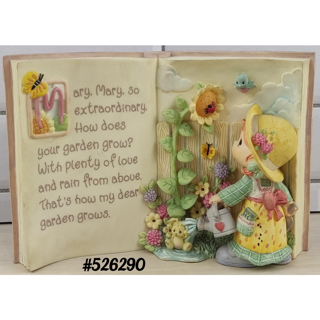 Precious Moments Nursery Rhyme Standing Plaque - 