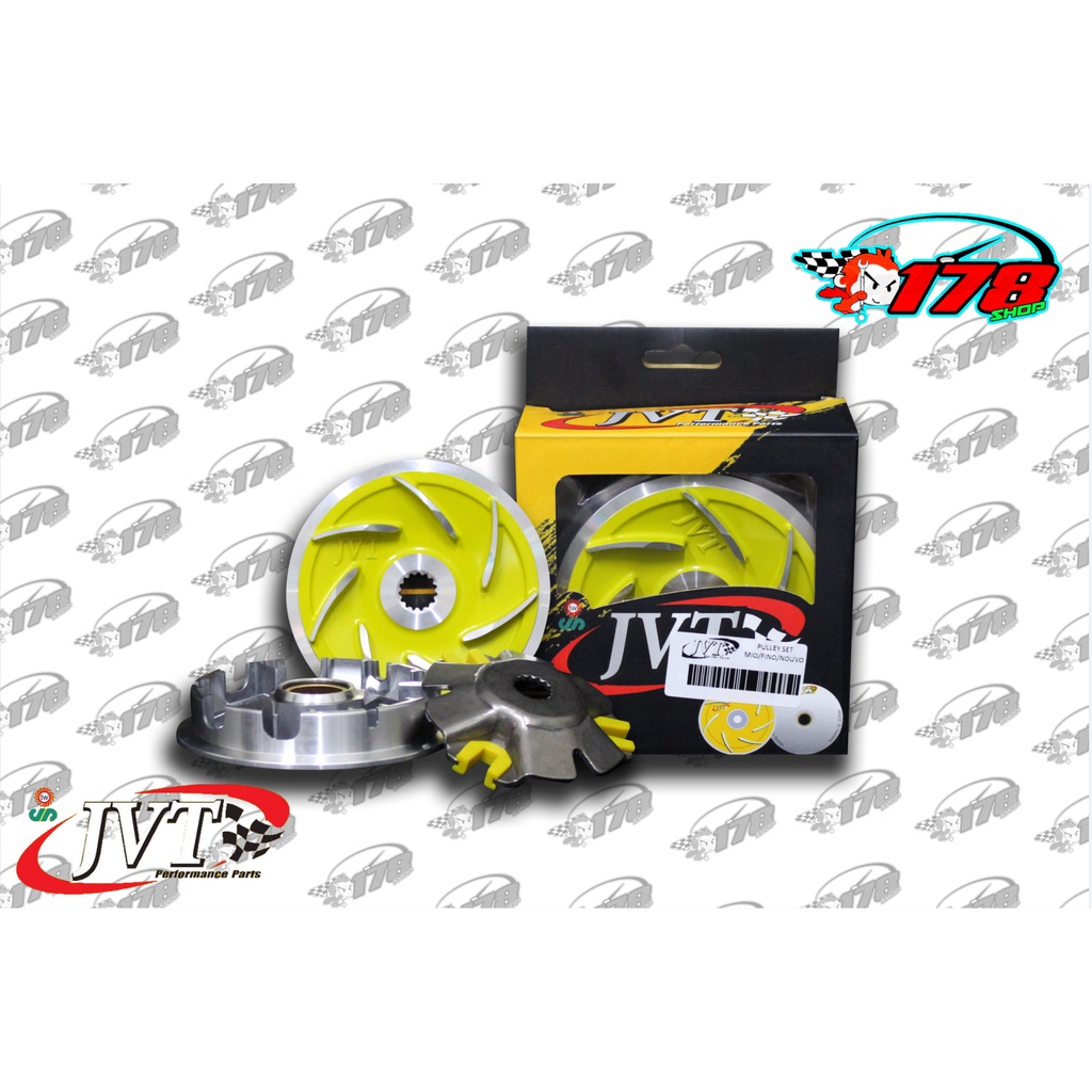 JVT pulley set yamaha mio sporty soulty pulley and drive face(13.5