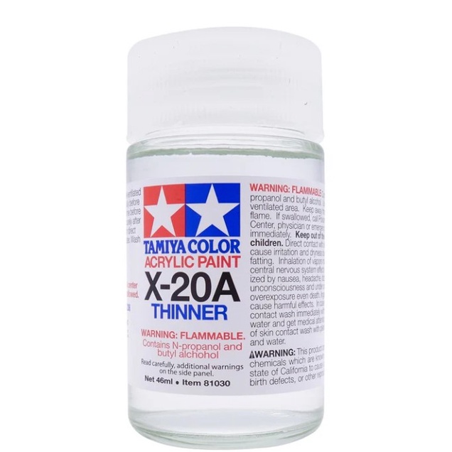 Tamiya Acrylic Paint Thinner 46ml Poly Airbrush X20a Painting Shopee Philippines