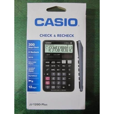 CASIO JJ 120D PLUS Calculator Shopee Philippines