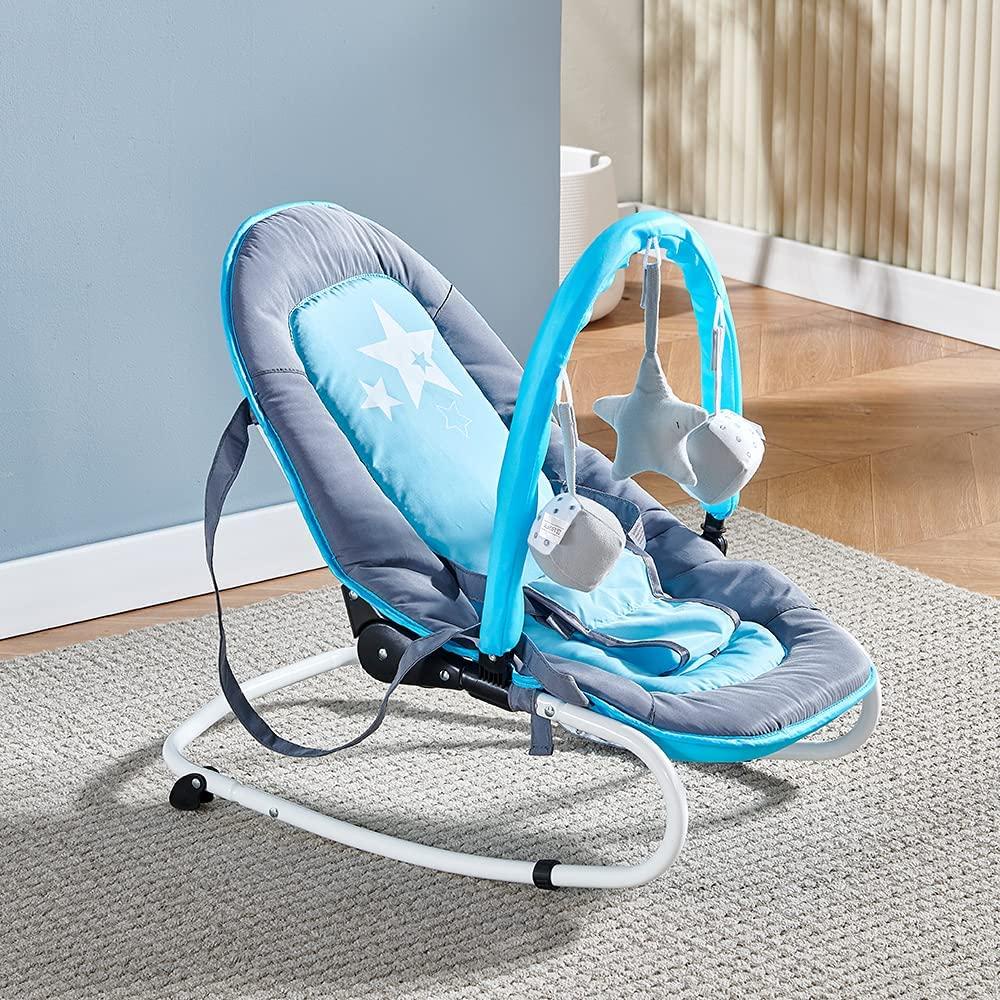 COCOBB Portable Sturdy Stable Baby Bounce Chair Rock Bed With Toys ...