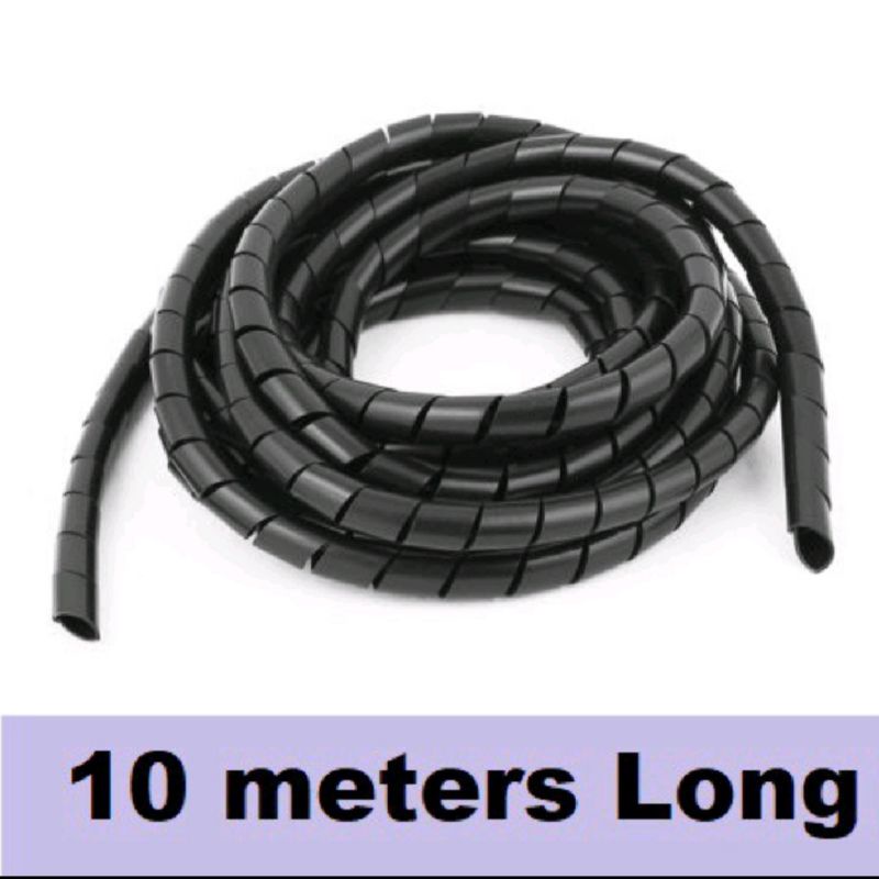 Spiral Wrapping Band 4mm/6mm/7.5mm/9mm/10mm Spiral Cable wrap wire ...