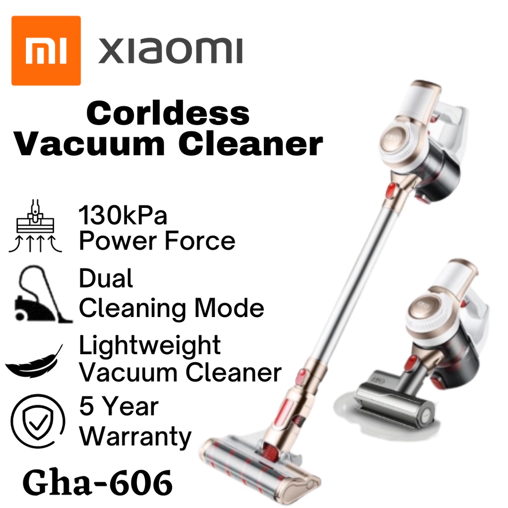 Vacuum cleaner GHA606 high suction power, wireless vacuum cleaner with rechargeable wireless