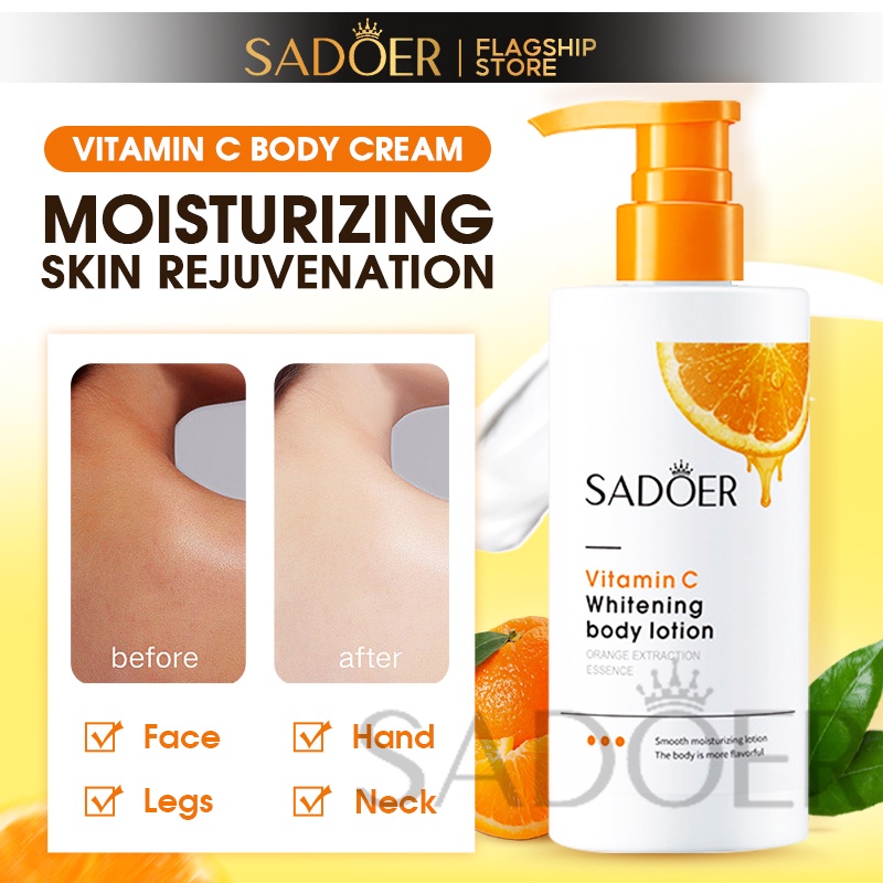 Sadoer Vitamin C Whitening Moisturizing Even Delicate And Beautiful