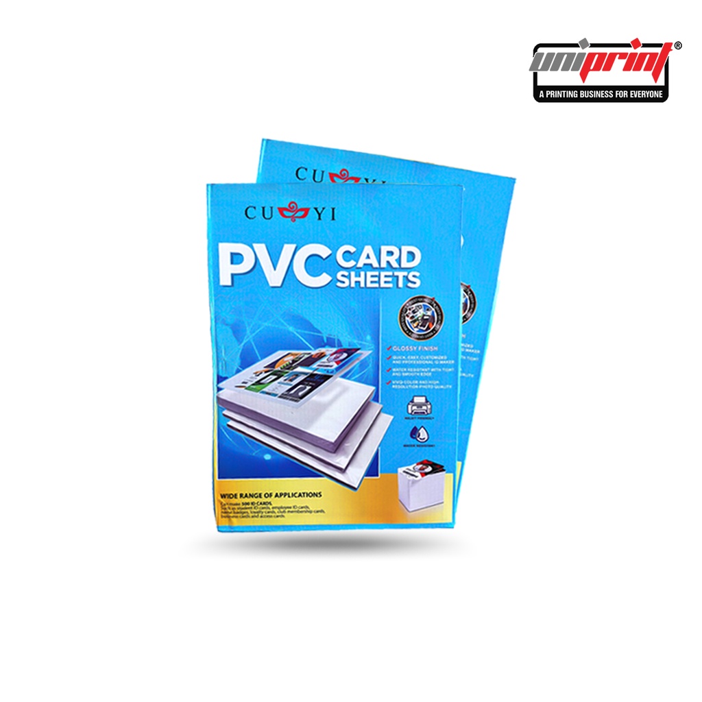 CUYI PVC SHEET A4 SIZE Shopee Philippines