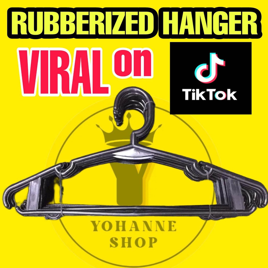 UNBREAKABLE HANGER VIRAL ON TIKTOK 12 PCS / 1 DOZEN Shopee Philippines
