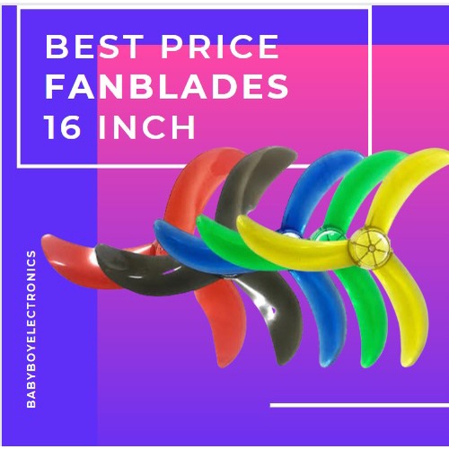 Electric Fan blade banana type bintilador elesi Asahi Hanabishi Camel ...