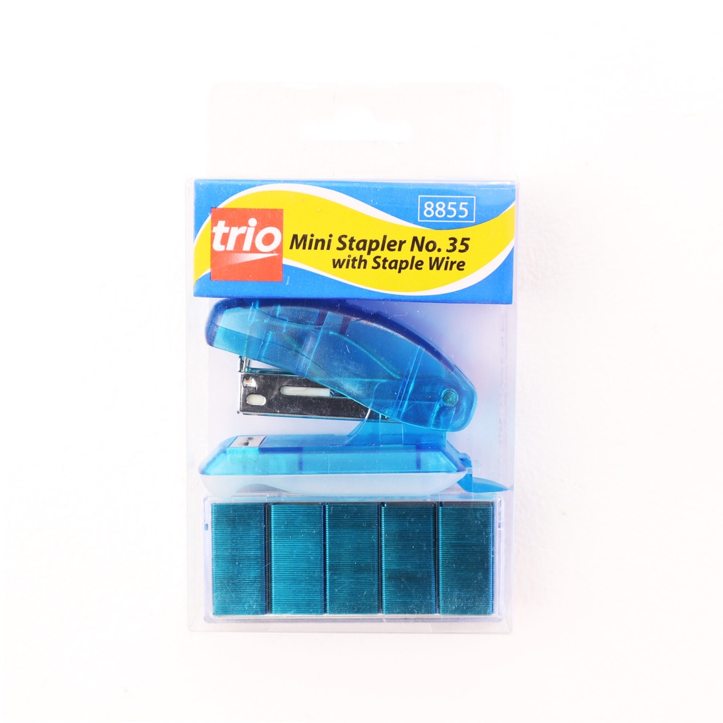 KWTRIO 8855 Mini Stapler No. 35 Set w/ Staple Wire [15198855] Shopee Philippines