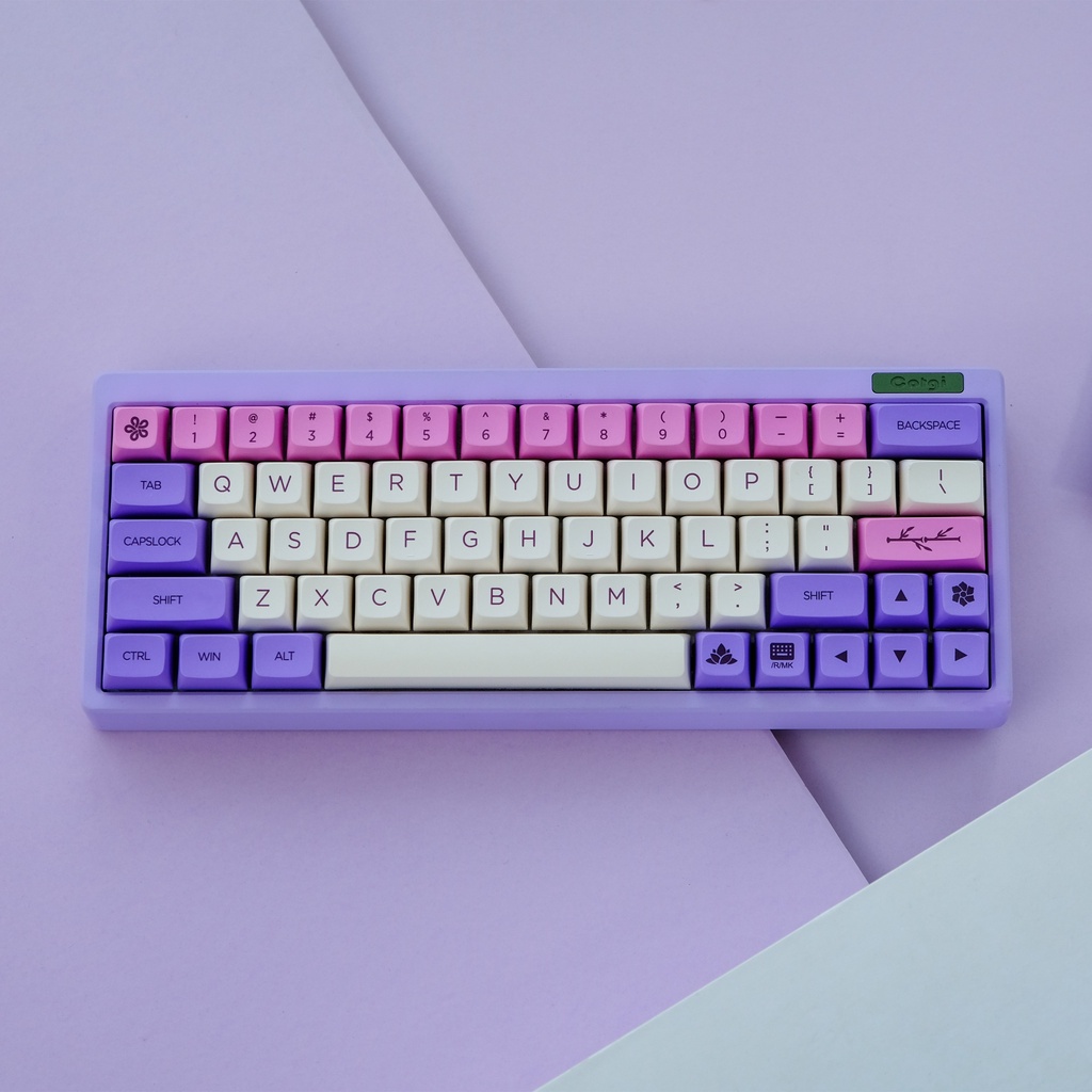 Hana 143 Keys PBT Dye Sublimation XDA Profile Keycaps Set for Mechanical Keyboards Shopee